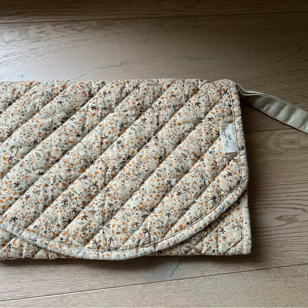 Konges Slojd meadow print baby changing mat